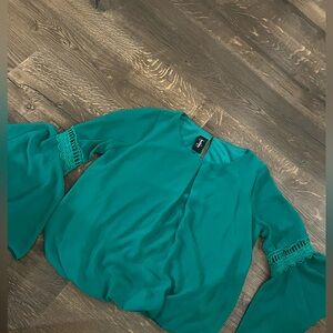 Teal Women's Top By & By Small‎